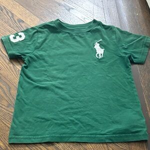 Polo by Ralph Lauren Kids Green Tee with Logo